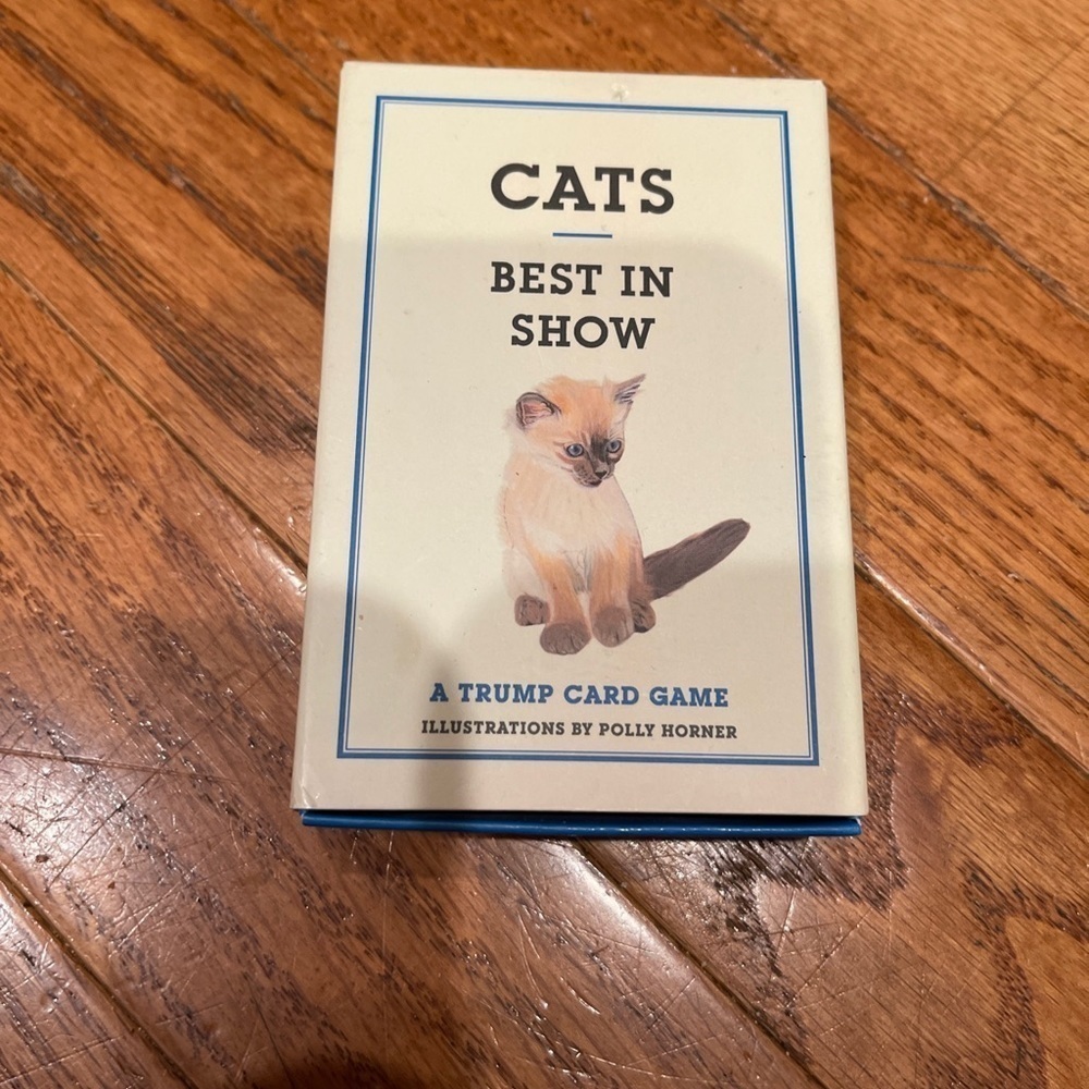 Cats Best In Show - A Trump Card Game. Illustrations by Polly Horner